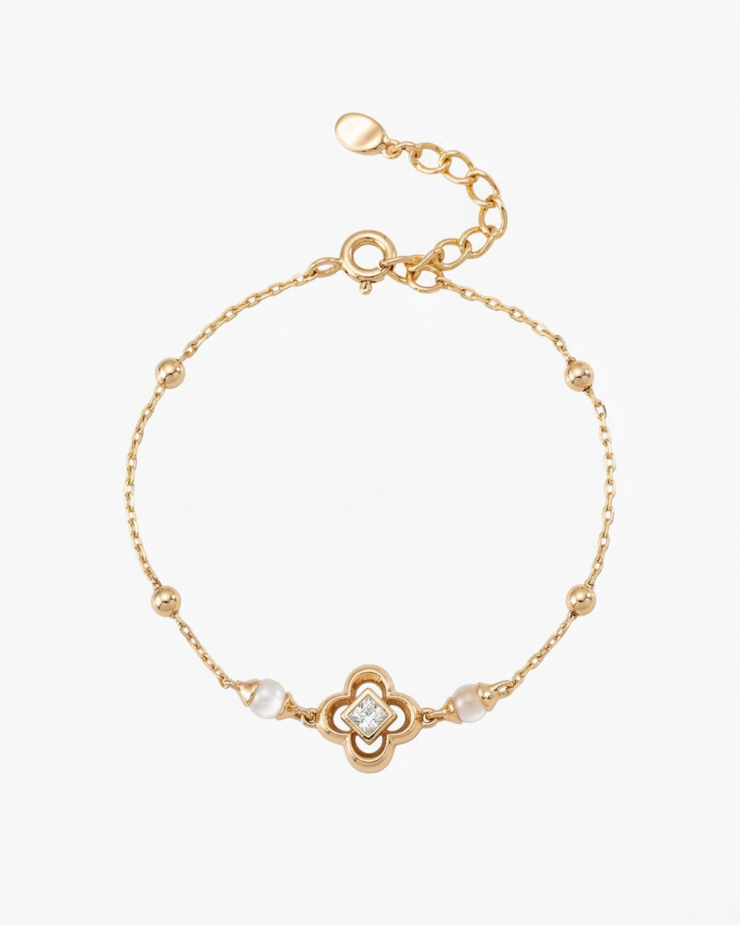 Clover Shell Bracelet