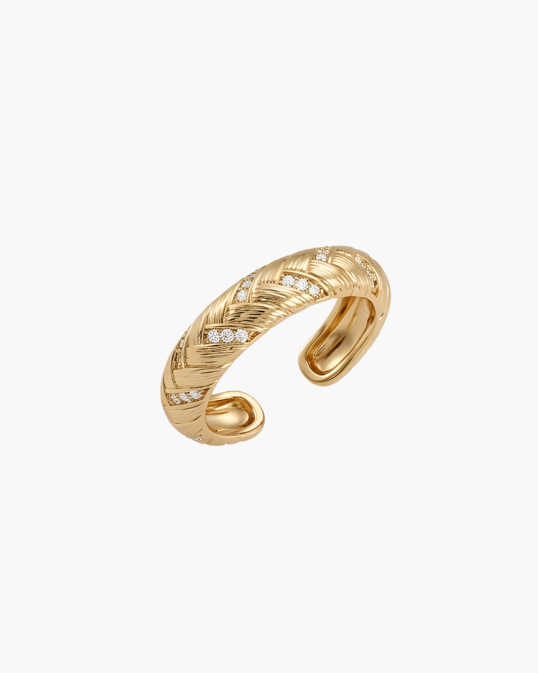 Classic Engraved Statement Ring