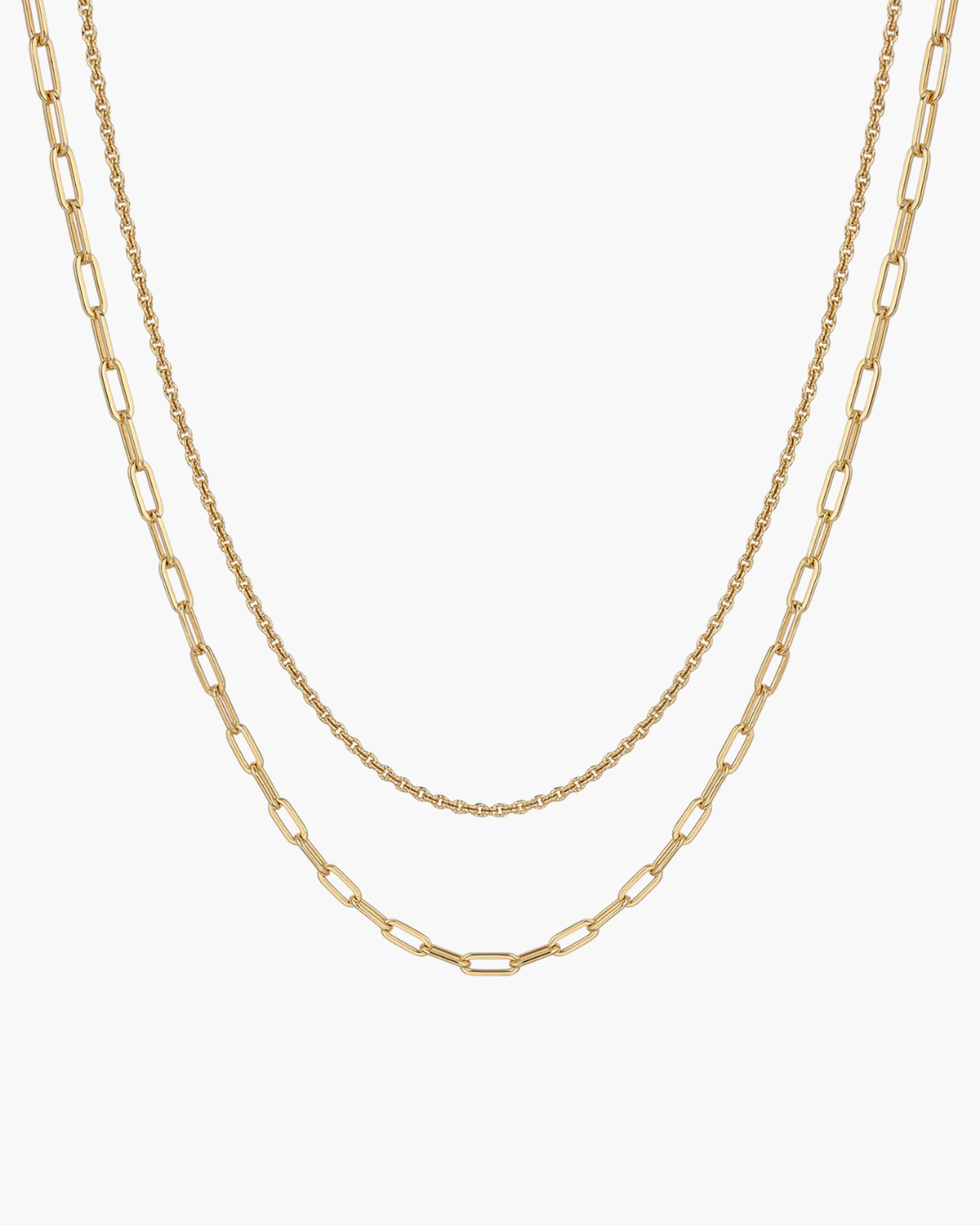 Minimal Double Layer Necklace