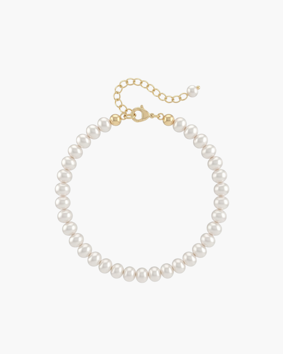 Harmony - Elegant Petite Natural Pearl Strand Bracelet