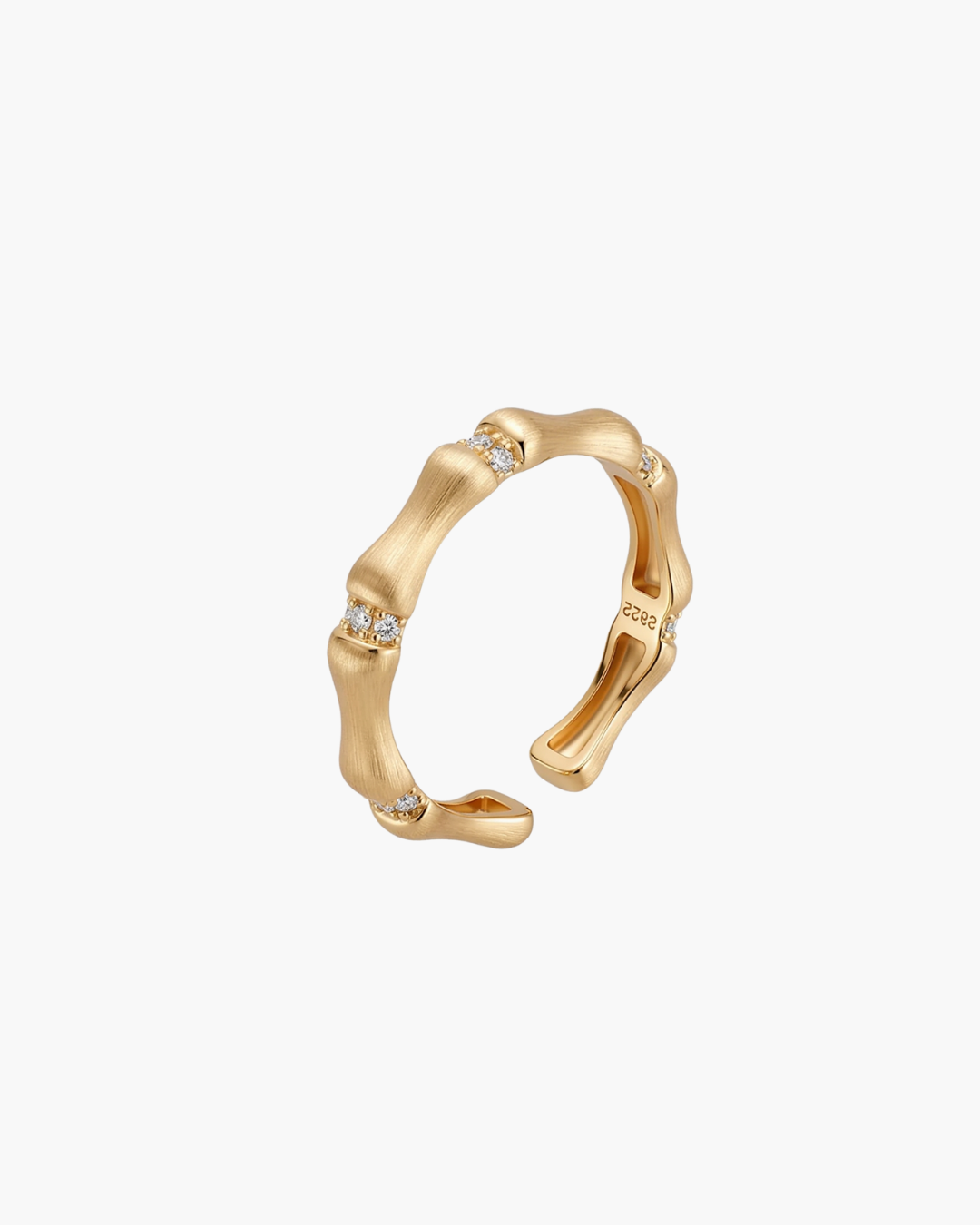 Textured Bamboo Ring
