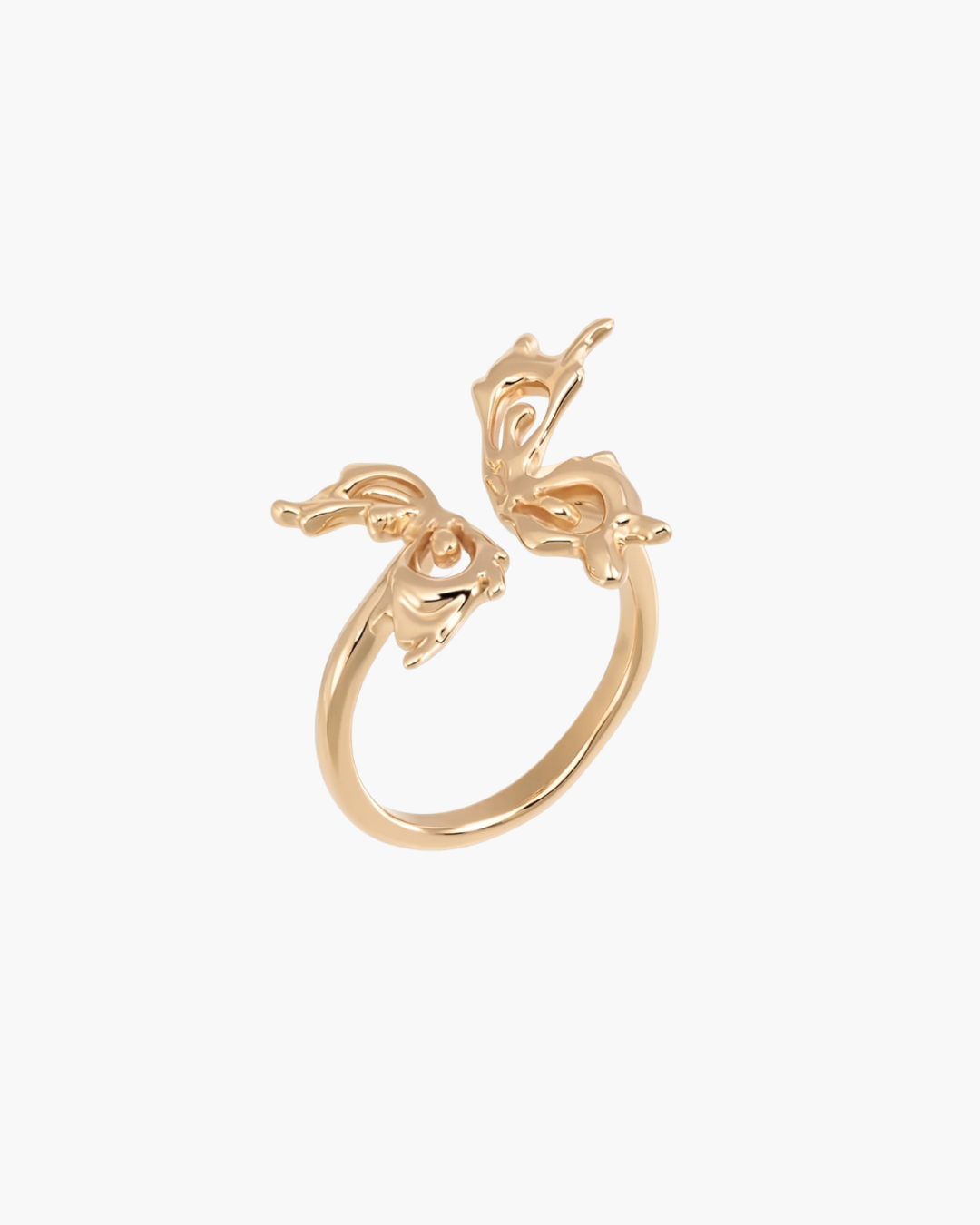 Butterfly Orchid Adjustable Ring