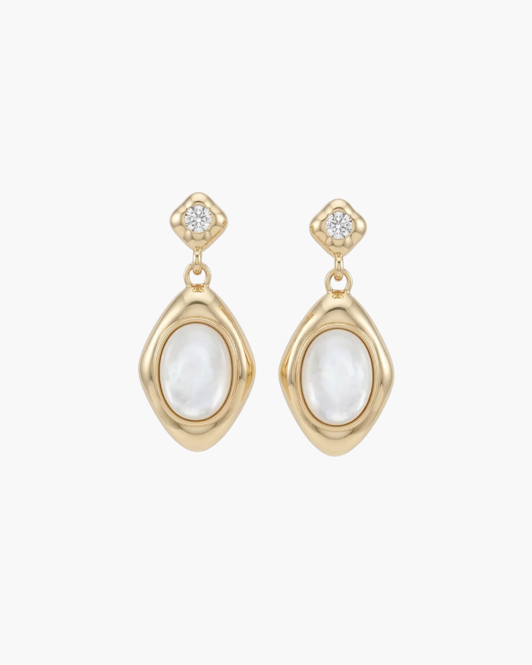 Harmony - Mother-of-Pearl Drop Earrings