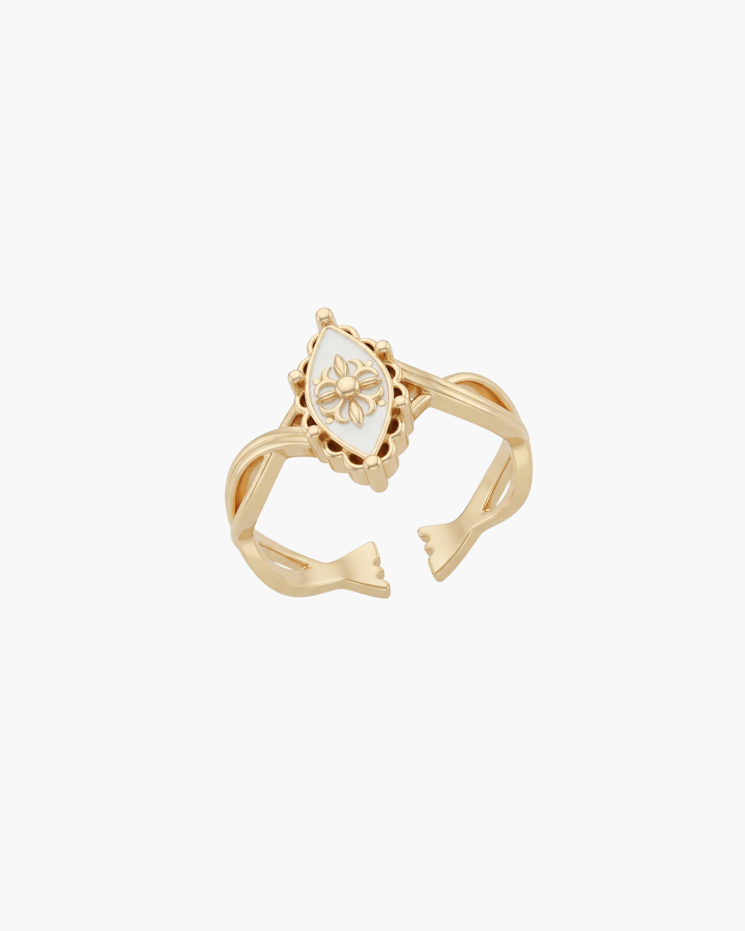 French Rococo Inspired Floral Ring