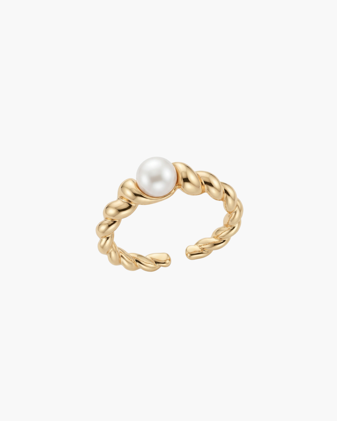 Harmony - Croissant Pearl Ring