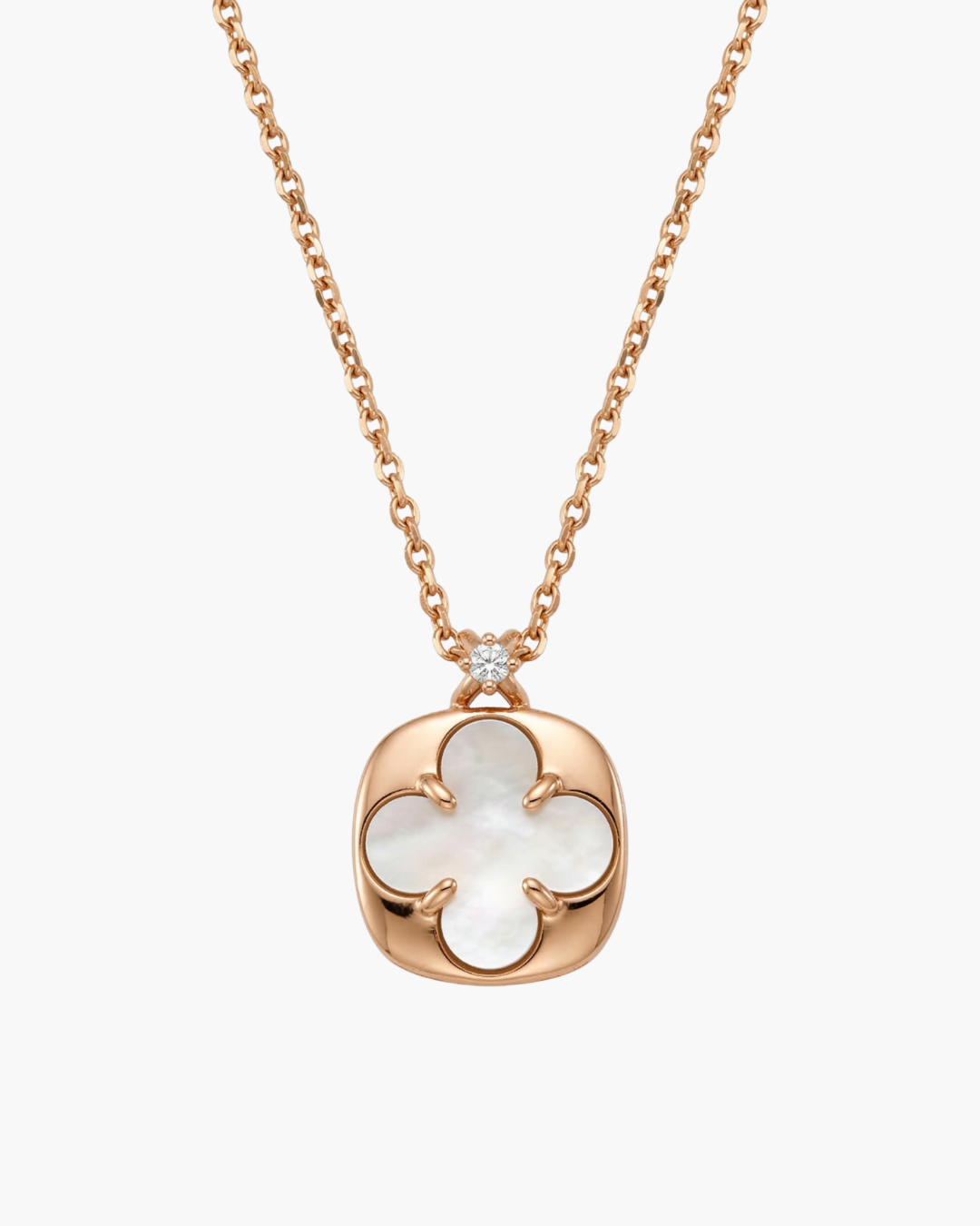 Harmony - Clover Button Necklace