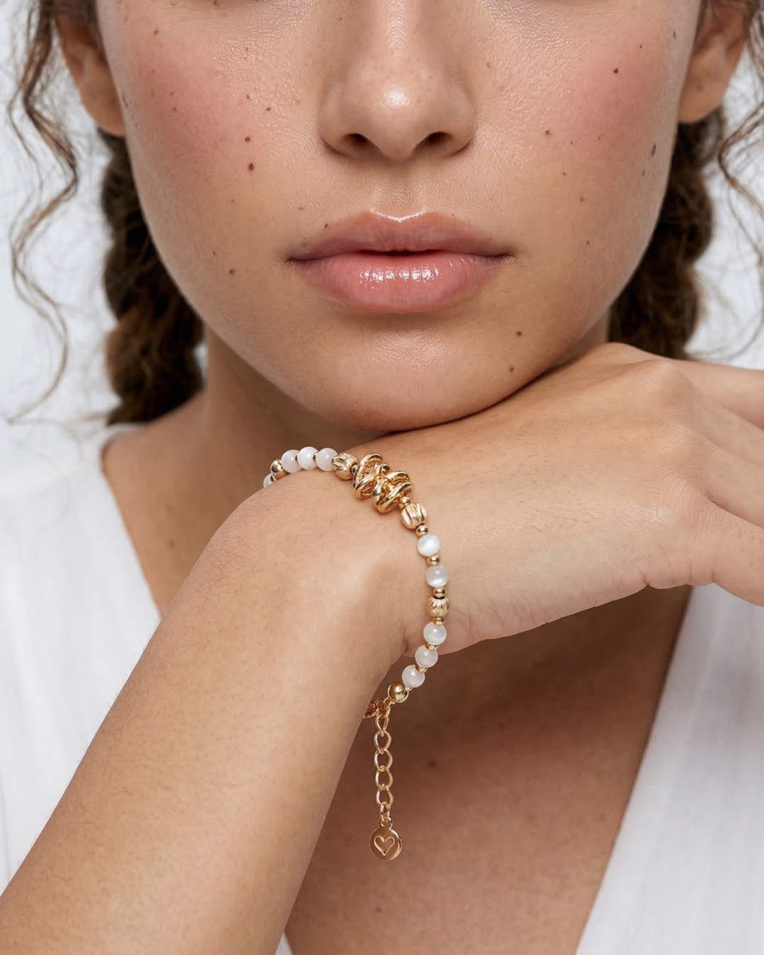 Harmony - Minimal Pearl Beaded Bracelet