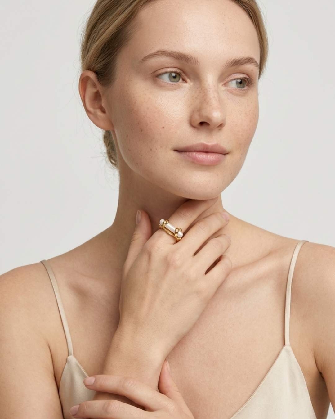 Harmony - Baroque Pearl Sculptural Ring