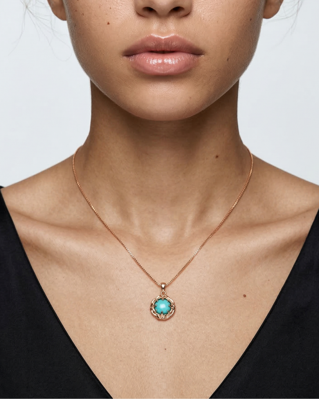 Expression - Vintage Turquoise Necklace