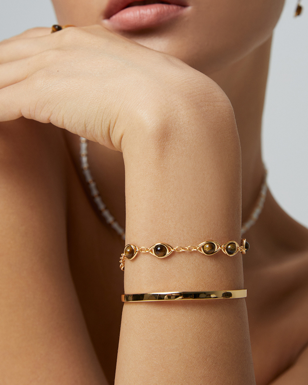 Clarity - Guardian Tiger Eye Bracelet