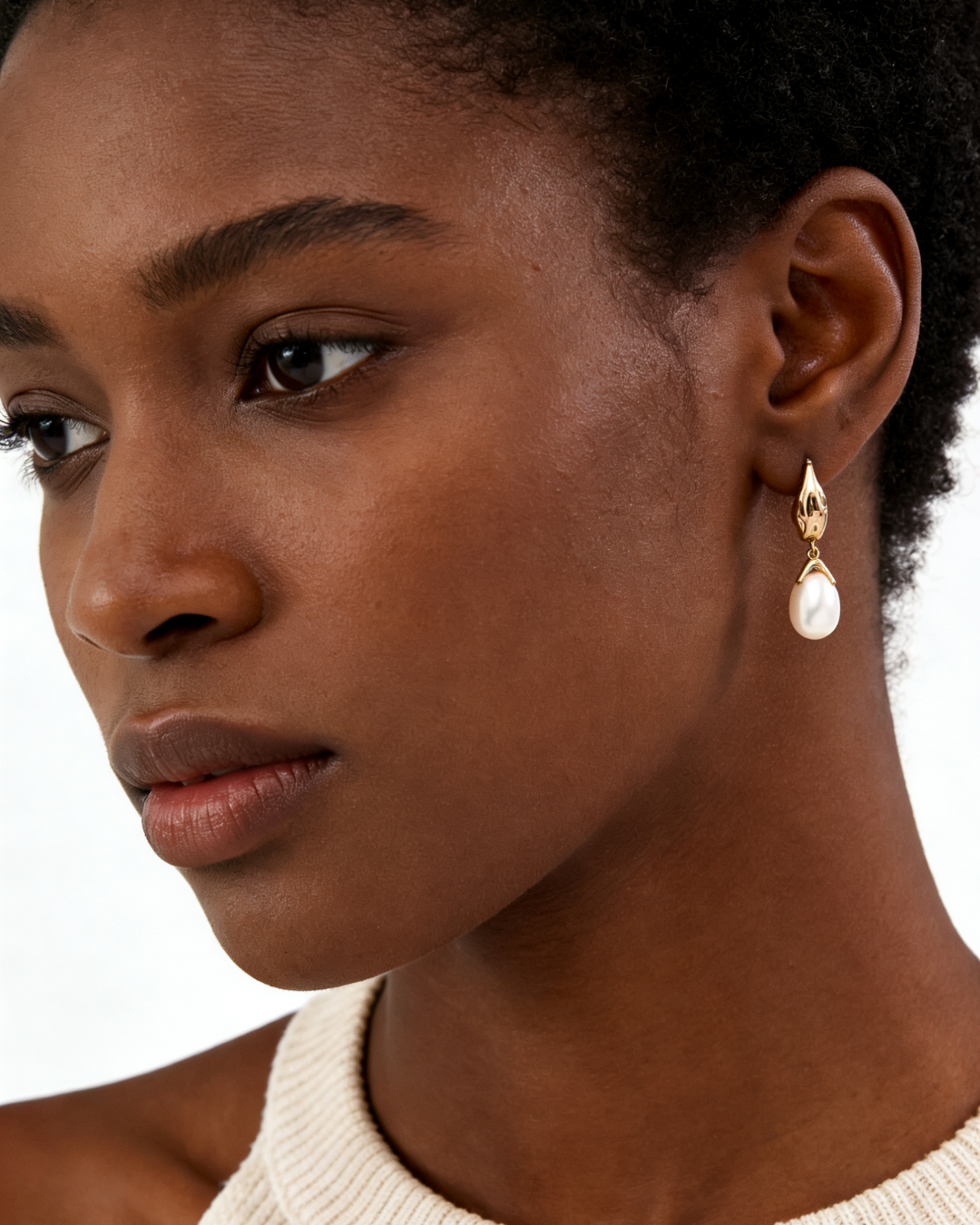 Harmony - Elegant Retro Pearl Drop Earrings