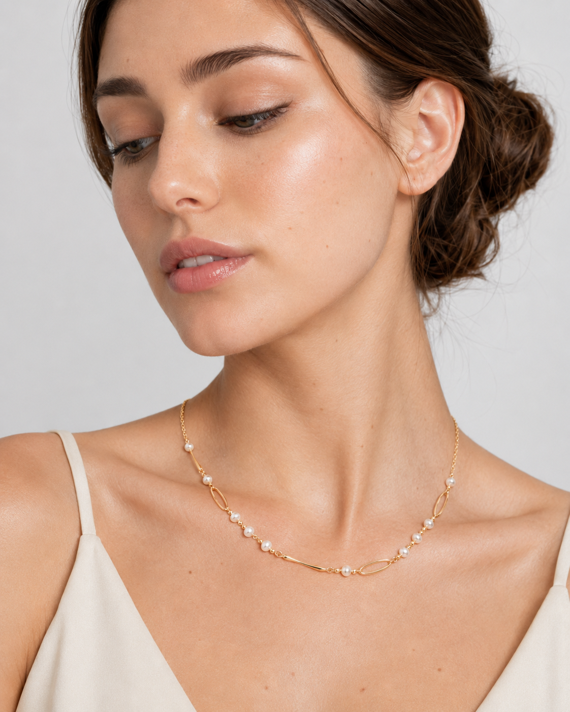 Pearl Link Necklace