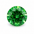 Green Cubic Zirconia