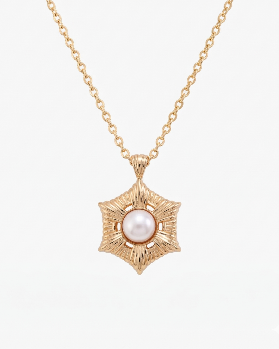 Harmony - Sunburst Pearl Necklace
