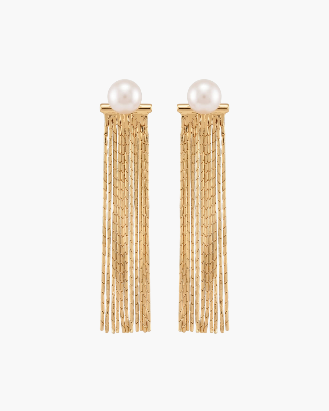 Pearl Tassel Earrings