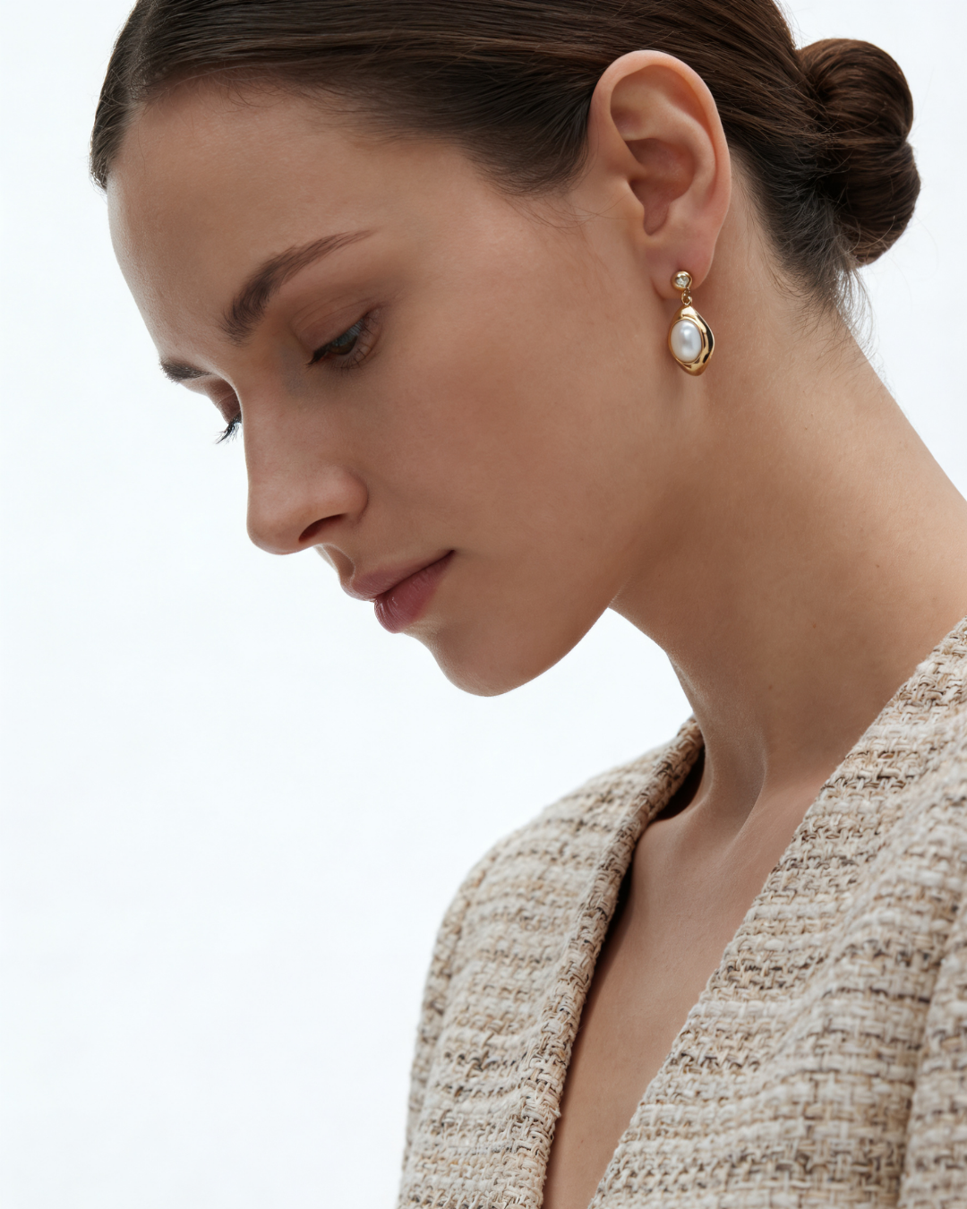 Harmony - Mother-of-Pearl Drop Earrings