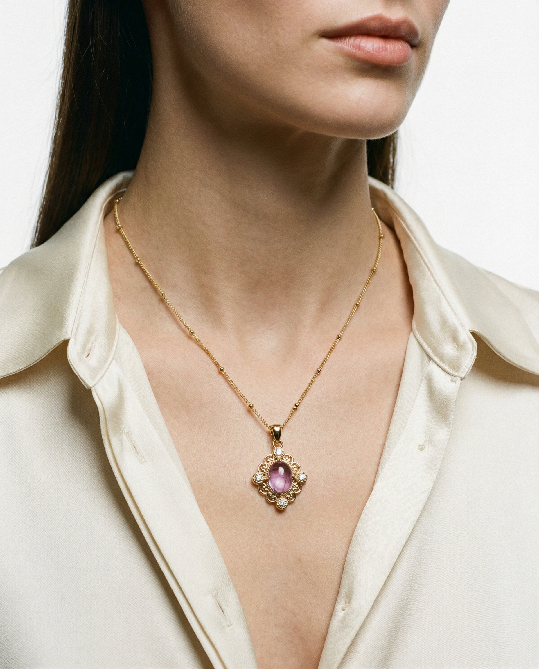 Spirit - Royal Filigree Pendant Necklace