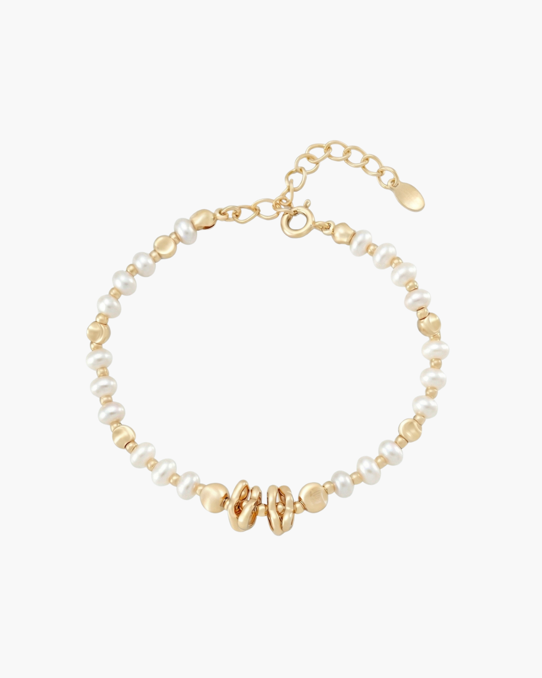 Harmony - Minimal Pearl Beaded Bracelet