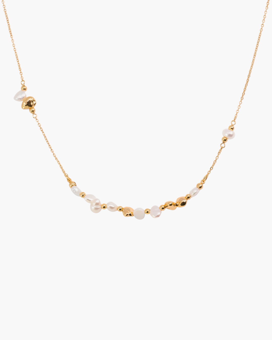 Harmony - Pebble Pearl Necklace